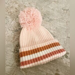 Shiraleah Pink Pom Pom Hat